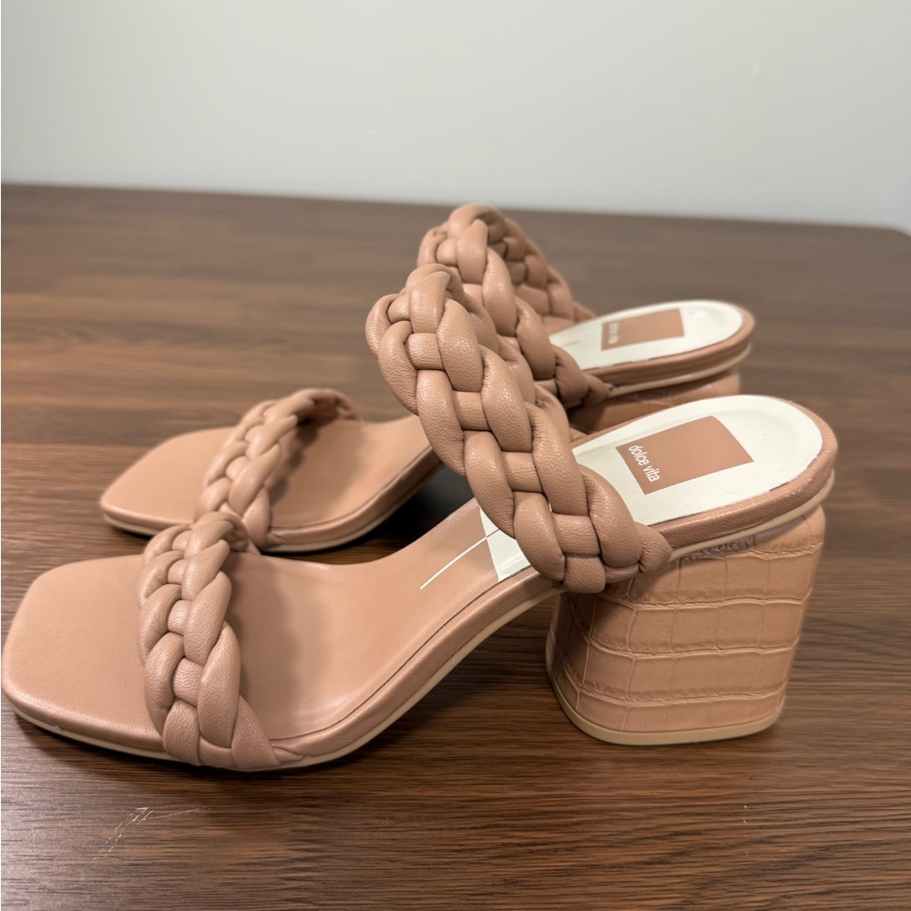 Dolce Vita Women's Braided Sandals in Tan EUC! - Picture 3 of 8